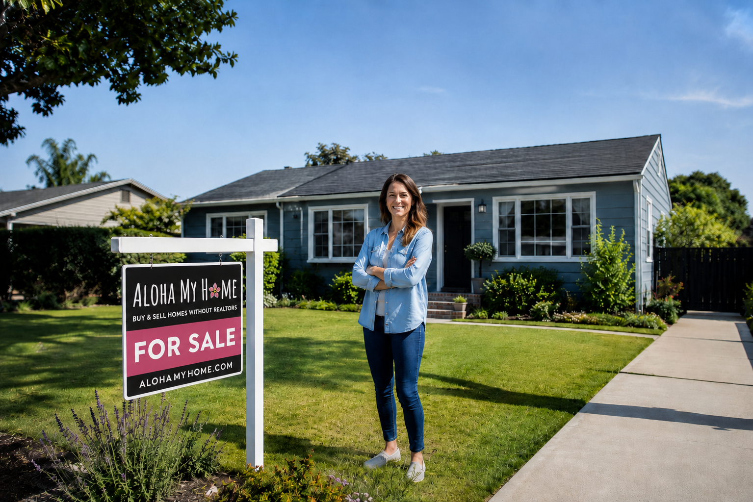 A homeowner selling their house directly and keeping their equity